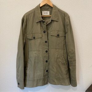 BUCK MASON men’s fatigue shirt jacket XXL military style